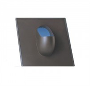 HPI Prostup. taška plast. 254 Betternit, eternit a šindel prům. 100mm rovná - červenohnědá